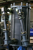 Three stages steam jet vacuum pump