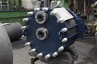 Small impervious graphite heat exchanger