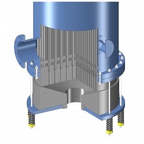 Graphite shell and tube heat exchangers